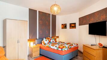 1 Schlafzimmer, kostenloses WLAN, Bettwäsche