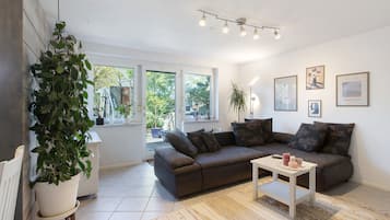 TV, fireplace, DVD player, stereo