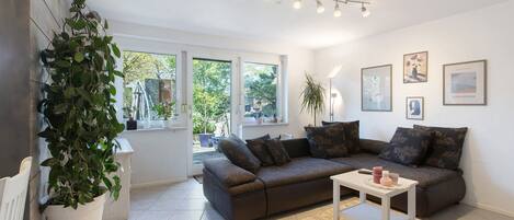 TV, fireplace, DVD player, stereo