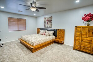Desk, iron/ironing board, free WiFi, bed sheets