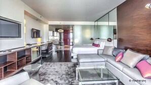 コンドミニアム 1 ベッドルーム (158732) | 1 室のベッドルーム、WiFi (無料)、客室ごとに異なる装飾、客室ごとに異なるインテリア