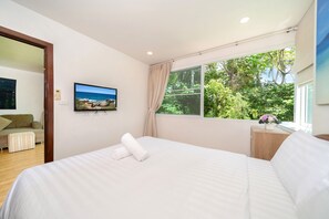 家庭公寓, 阳台, 花园景观 | 2 多间卧室、免费 WiFi