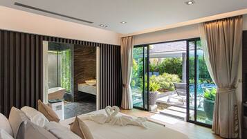 Luxury Villa, Balcony, Garden View | 4 bedrooms, free WiFi, bed sheets