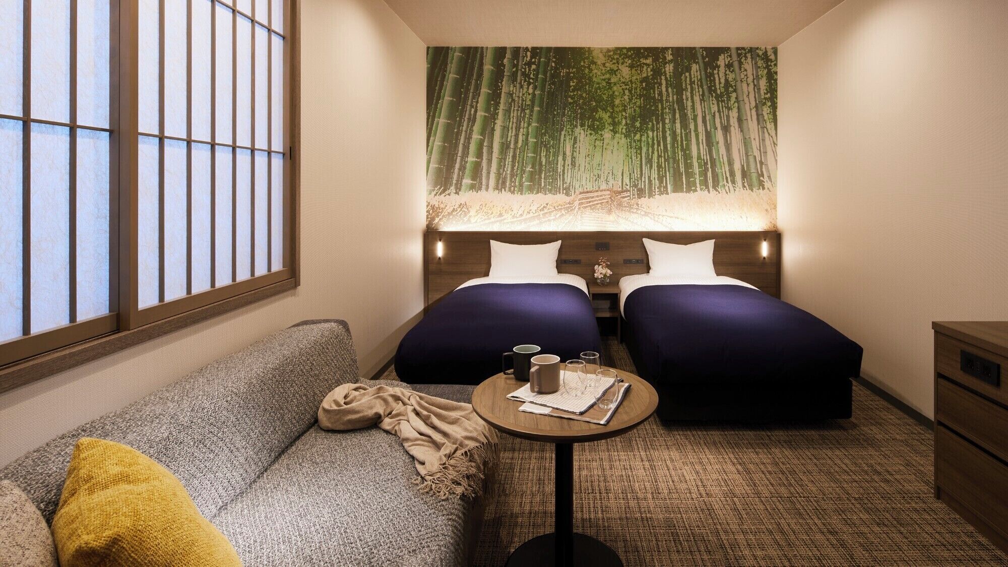 Habitación económica, no fumadores, frigorífico | Wifi gratis y ropa de cama