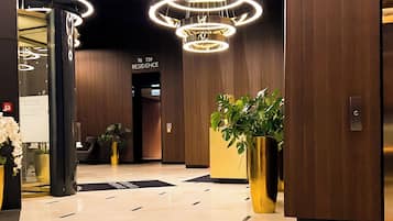 Sala de estar en el lobby