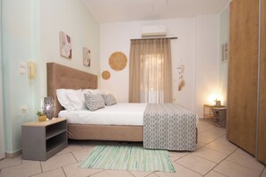 Comfort-Studio, Meerblick | Bettwäsche aus ägyptischer Baumwolle, hochwertige Bettwaren, Zimmersafe