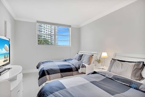 2 chambres, lit parapluie, Wi-Fi, draps fournis