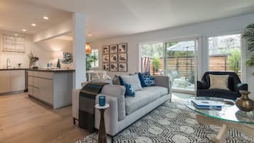 50-inch flat-screen TV with digital channels