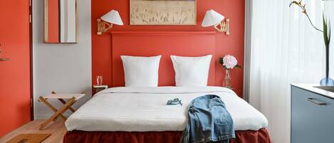 1 soverom, strykejern/-brett, reiseseng for barn og wi-fi