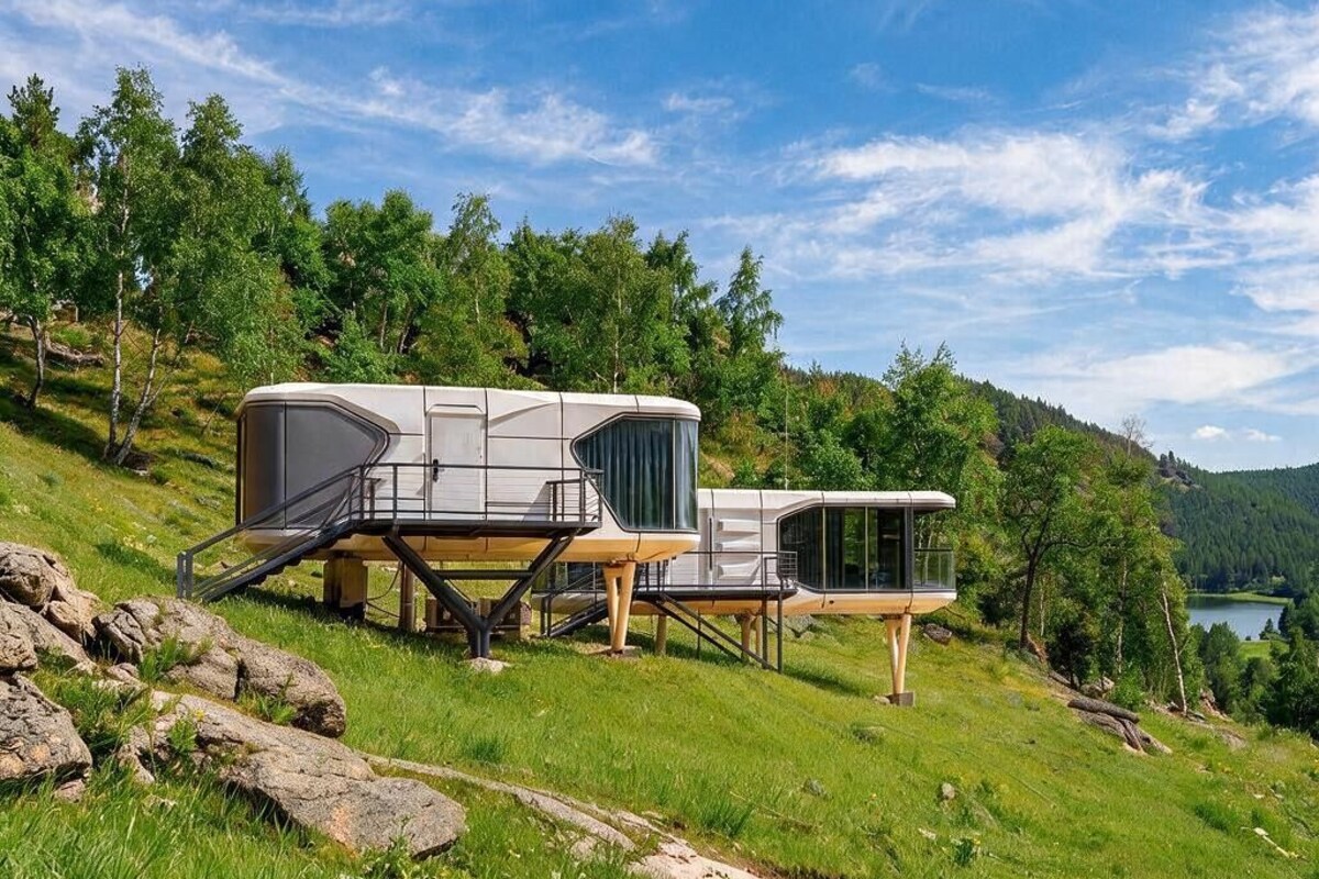 Cabin, Balcony, Mountain View | Desk, WiFi (free), bed sheets