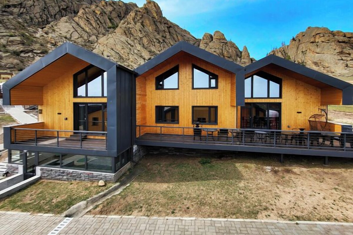 Comfort Chalet, Balcony, Mountain View | View from room