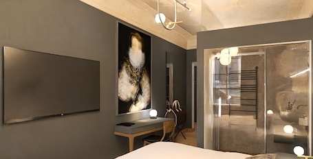 標準雙人房 | 房內夾萬、隔音、免費 Wi-Fi、床單