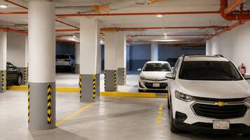 Free valet parking