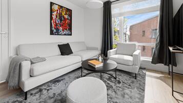 Standard Apartment, Balcony | Living area