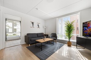 Classic Apartment, Balcony | Living area