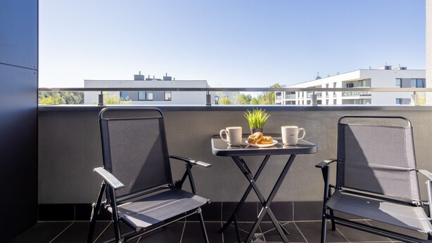 Apartment, 1 Bedroom, Balcony | Balcony - Bright Apartment for 4 by Renters (Warsaw)