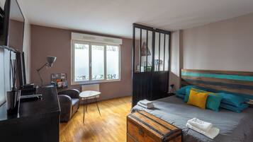 1 chambre, fer et planche Ă  repasser, lit parapluie, Wi-Fi gratuit