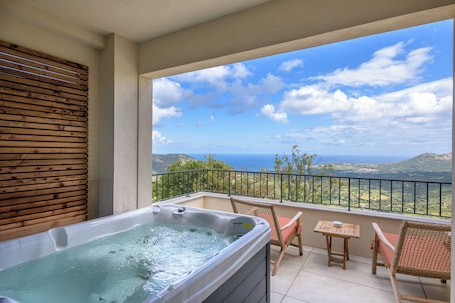 Suite, Balcony, Sea View | Terrace/patio
