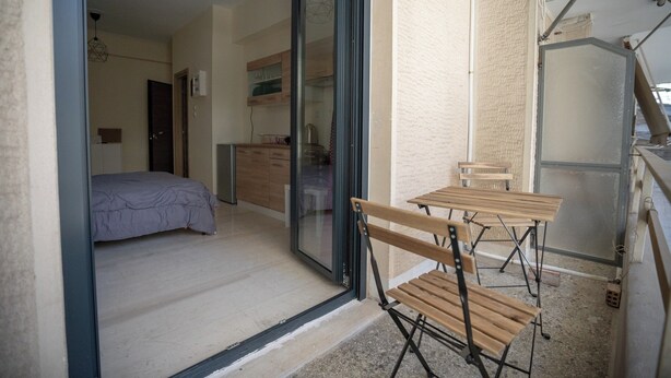 1 bedroom, WiFi, bed sheets - Studio Ag Ioannis m station 1 bed 2 pers by MPS (Vironas)