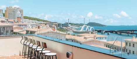 Terrasse sur le toit