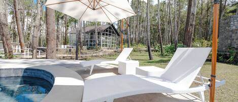 Außenpool, beheizter Pool