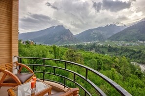 Vista des de l'allotjament