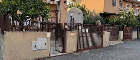 Fassade der Unterkunft