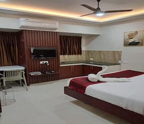 Executive Room | Television - Manopriya Residency by Azalea (Madurai)
