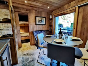 Dining - Renovated studio on the slopes, ideal for 4 (Les Gets)