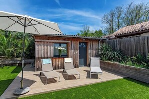 Terrace/patio - Cap Ferret House – 100m from the Beach – Sunny Garden (Lège-Cap-Ferret)