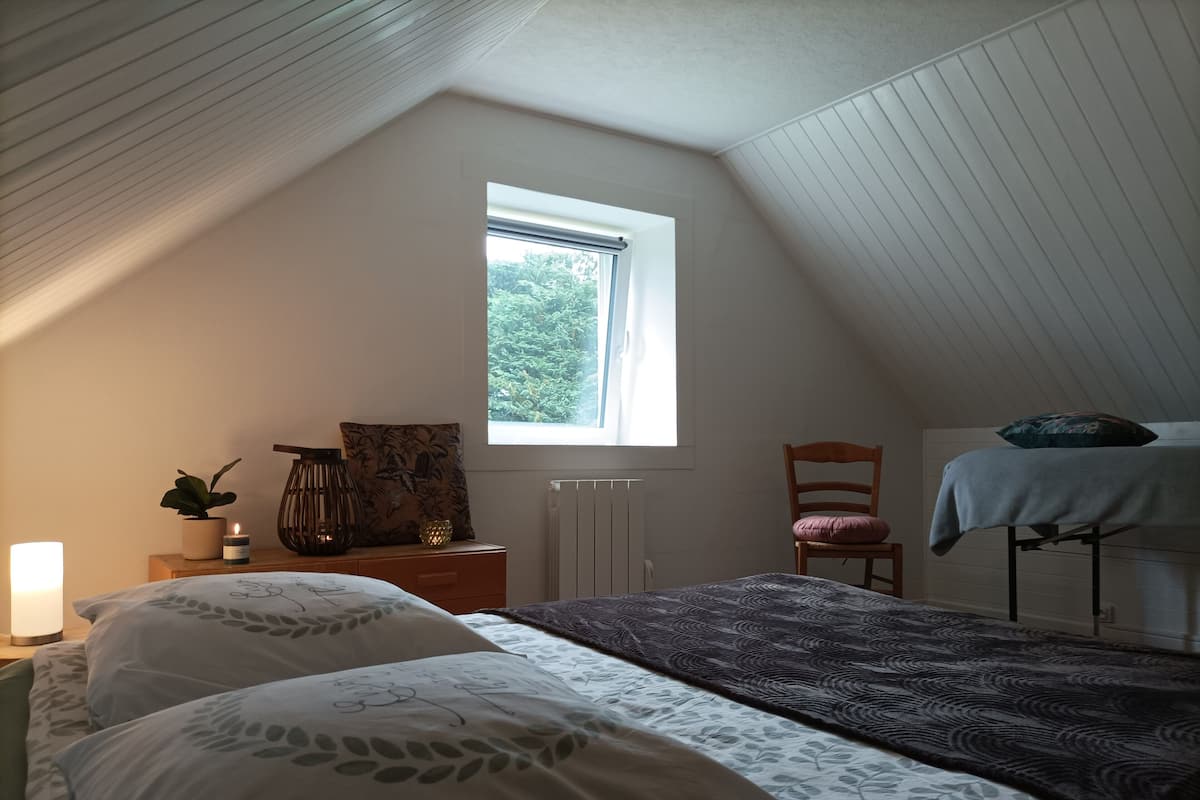 Comfort-Doppelzimmer, Nichtraucher, Bergblick