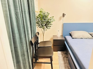 Apartamento, 1 habitación, balcón, vistas a la ciudad | 1 dormitorio