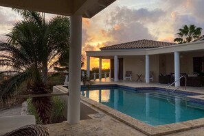 Pool - Bonaire I Love View with stunning vistas and a refreshing private pool (Kralendijk)