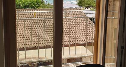 Comfortable one-bedroom apartment with kitchen and level terrace 50 meters from the sea