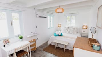 1 bedroom, iron/ironing board, travel crib, WiFi