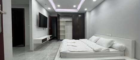 1 chambre, bureau, Wi-Fi gratuit, draps fournis