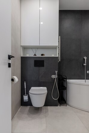 Bathroom - Stylish studio near the National Library (Minsk)