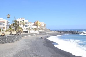 On the beach