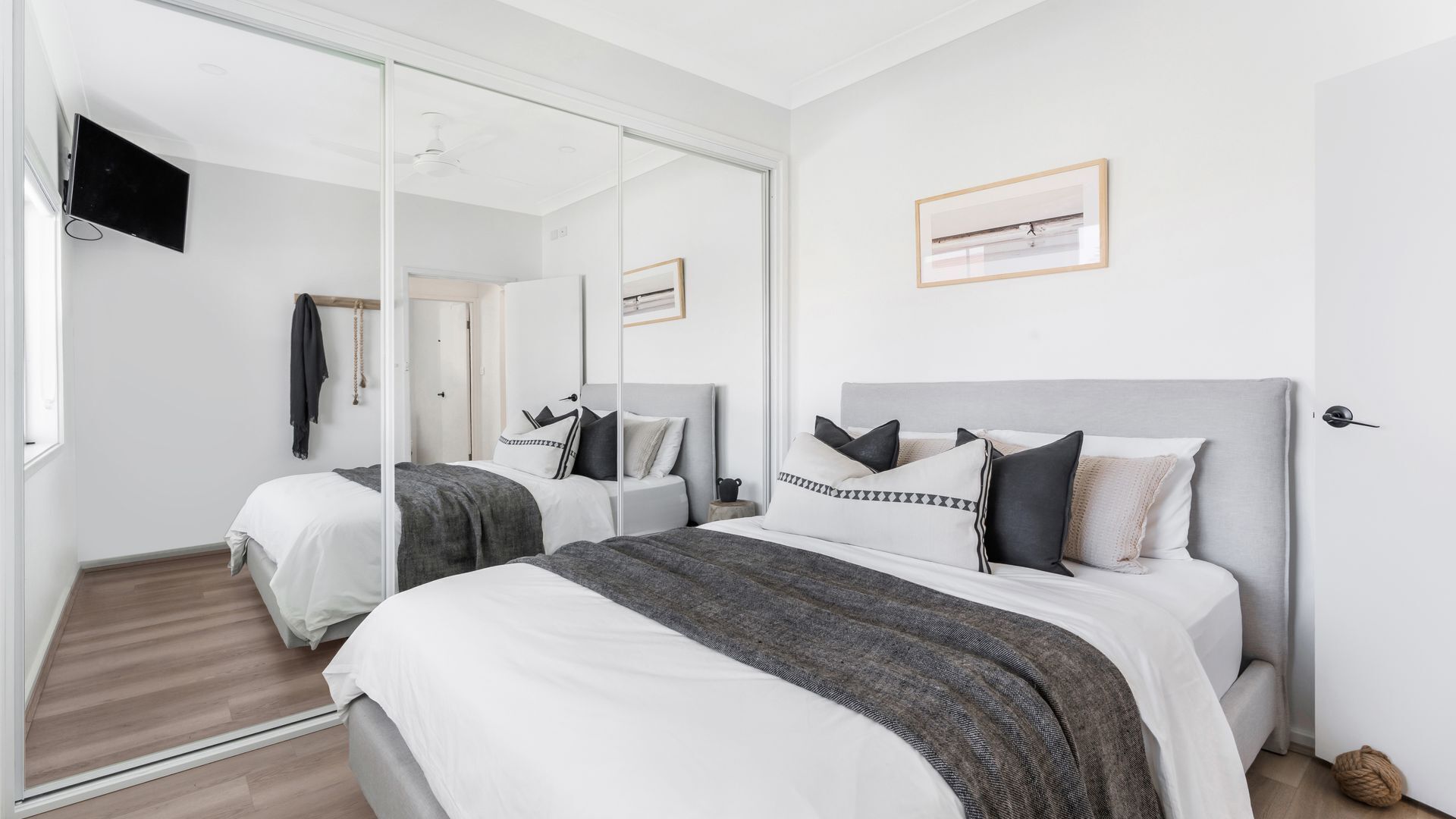 4 soverom, strykejern/-brett, reiseseng for barn og wi-fi (inkludert)