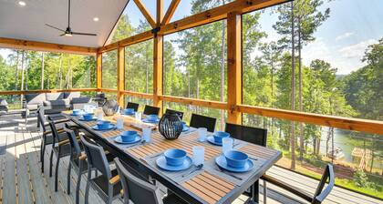 Hot Tub + Game Room! Family Connelly Springs Home