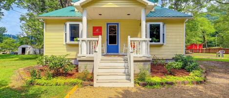 Fachada de la propiedad