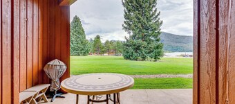 Steps to Shadow Mountain Lake: Grand Lake Condo