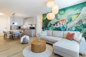 Deluxe-Apartment | Wohnbereich
