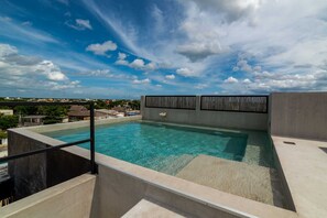 Pool - Private Downtown Studio w/Rooftop Pool (Tulum)