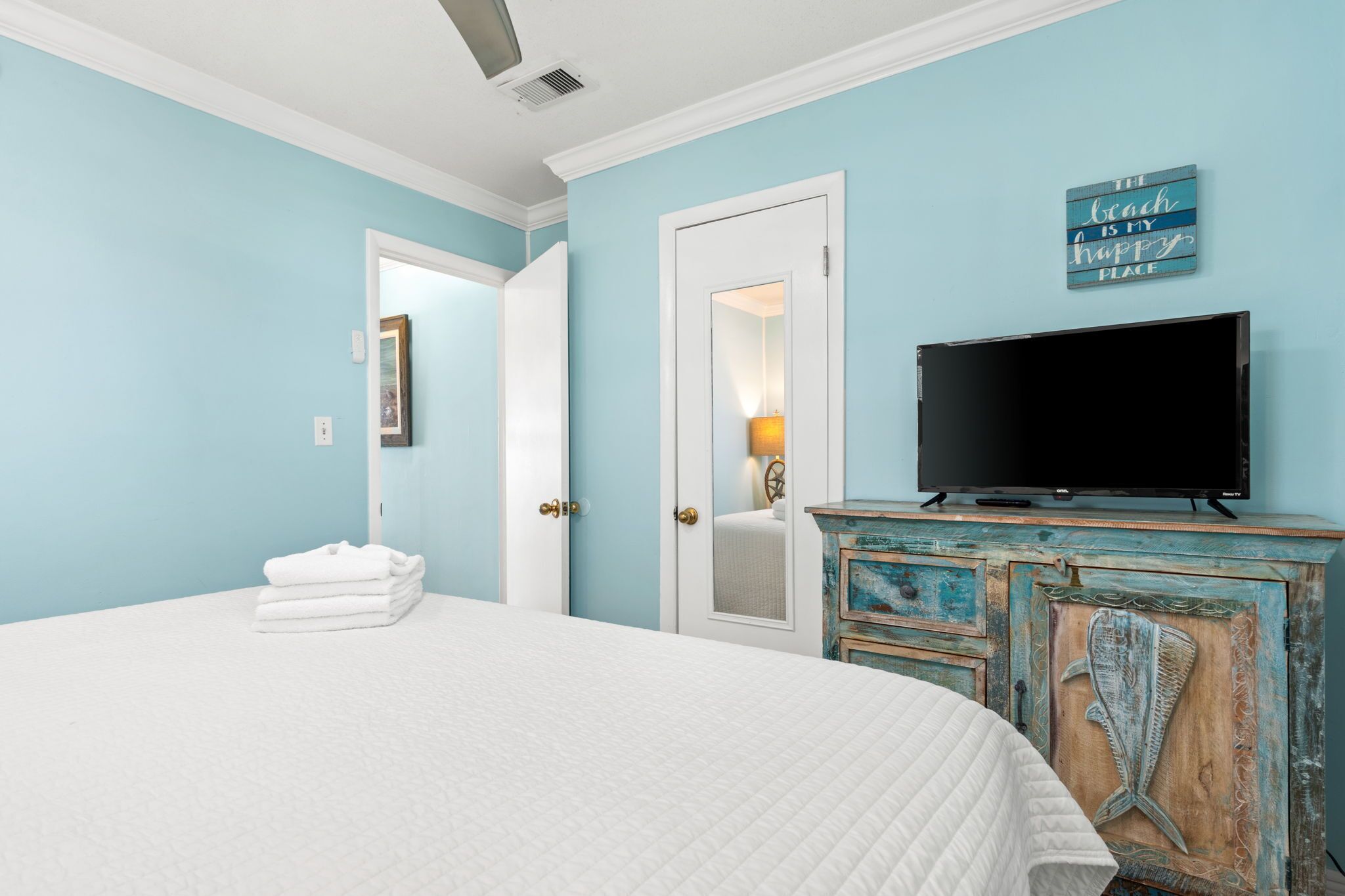 1 غرفة نوم وواي فا ي مجانًا وملاءات أسرّة