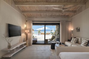 Deluxe Room, Sea View | View from room - Marmarica Boutique Cabanas (El Dabaa)