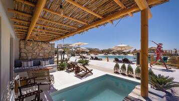 Suíte, piscina particular | Piscina particular