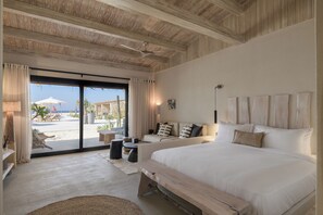 Deluxe Room, Sea View | Premium bedding, minibar, iron/ironing board, free WiFi