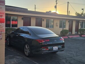 Façade de l’hébergement