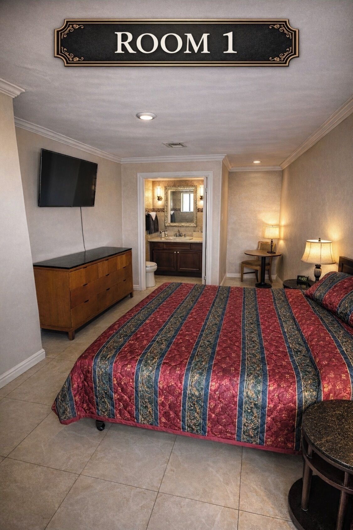 Wifi gratis y ropa de cama 